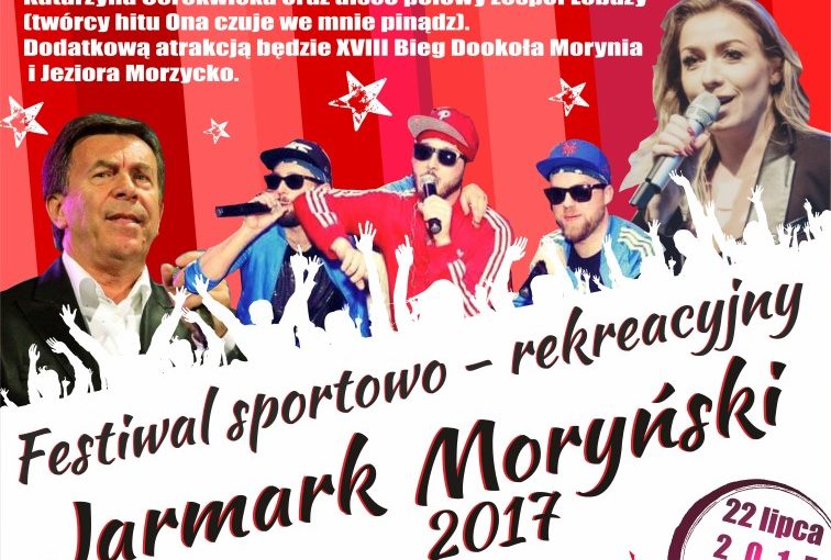 Więcej o: Nabór ofert dotyczących kompleksowej obsługi Festynu Sportowo – Rekreacyjnego Jarmark Moryński 2017